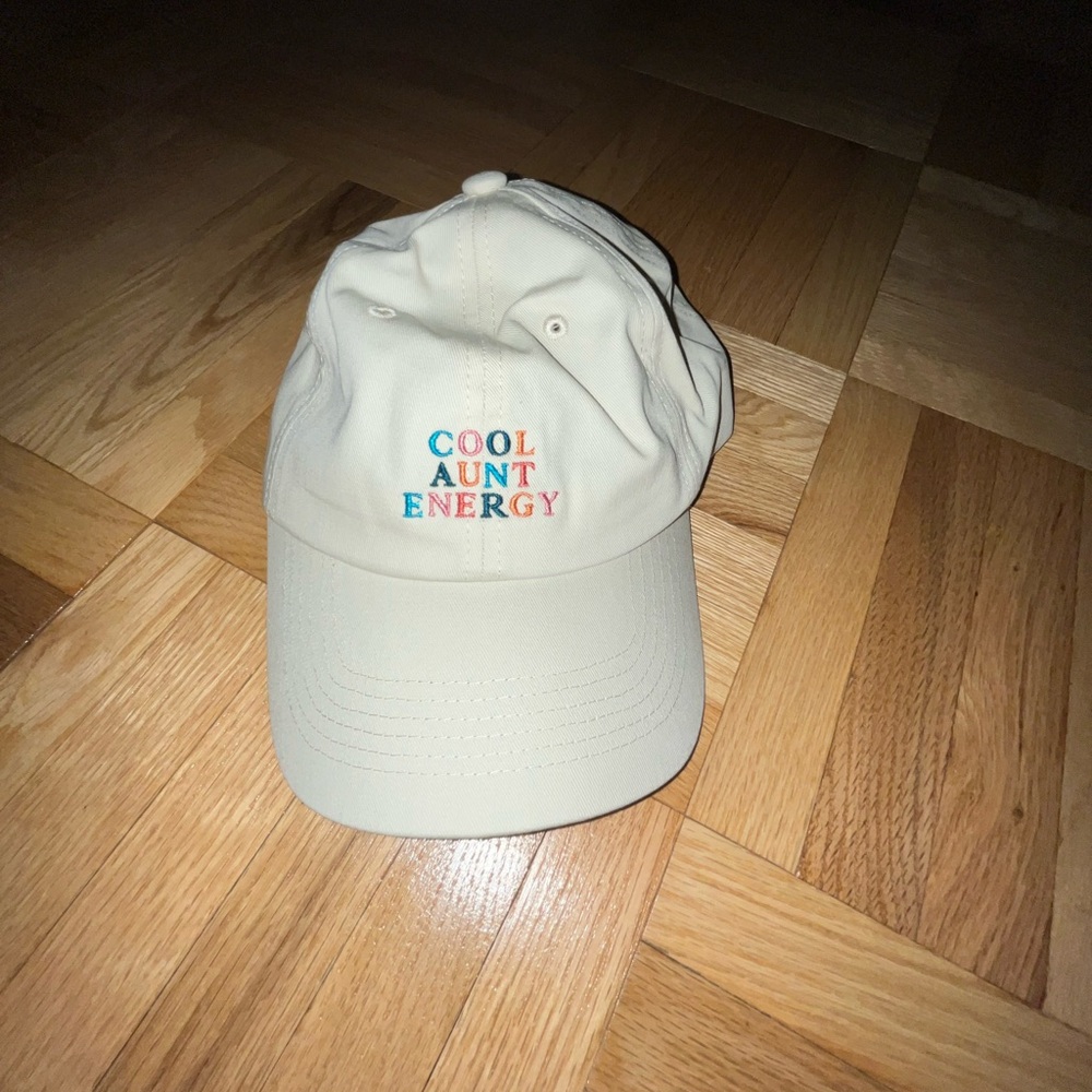 NWOT! Cool Aunt Energy Beige Cap